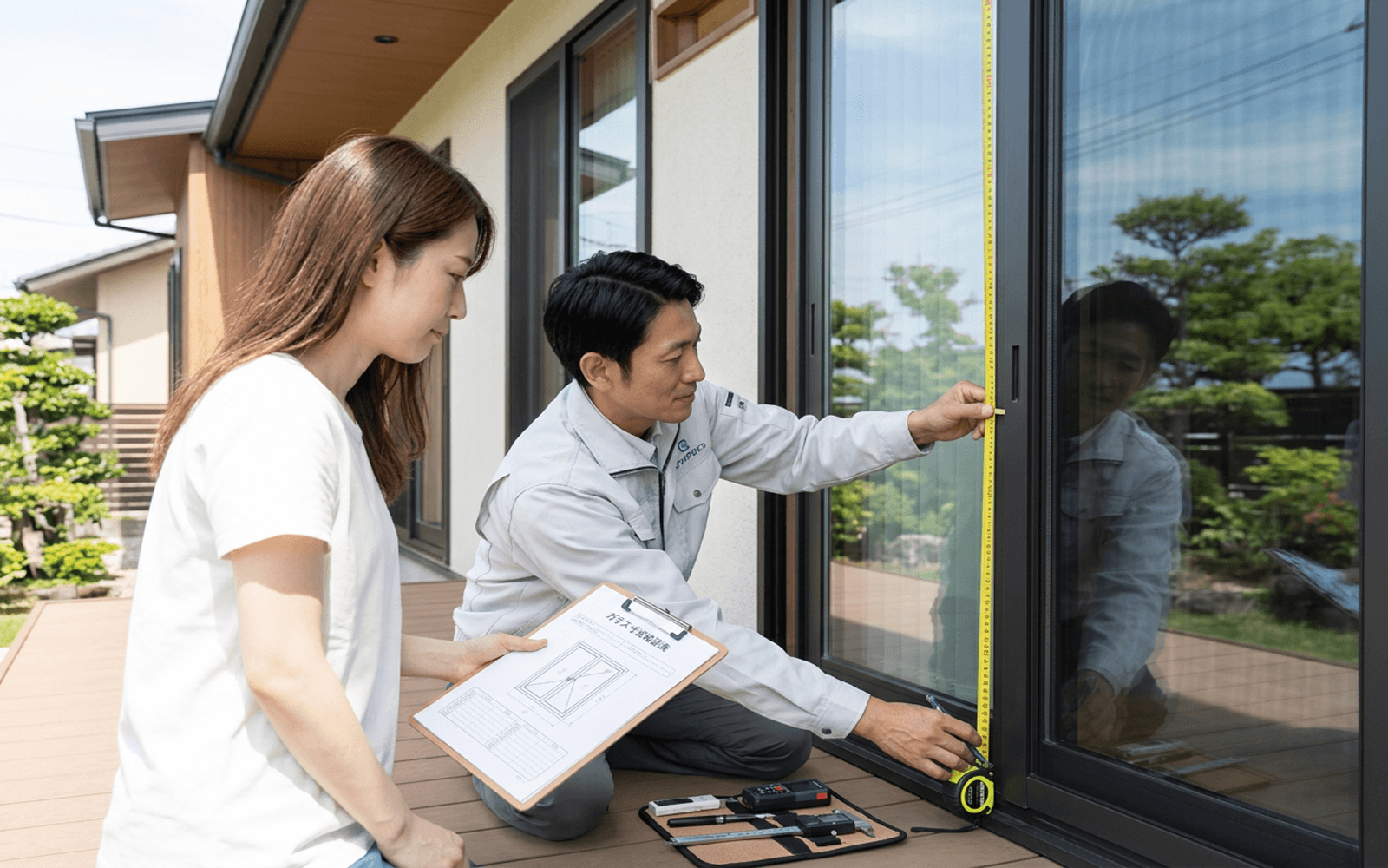 職人が現場調査をするから安心